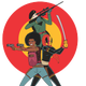 Image: IDW Publishing; Assassinistas promo art by Gilbert Hernandez